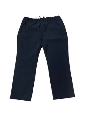 Eddie Bauer Fleece Lined Pull On Outdoor Hiking Pants Sz 2XL Gorpcore Granola